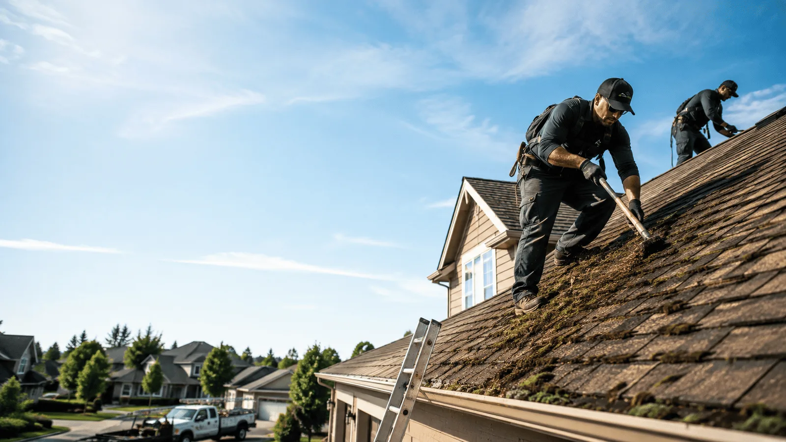 Roof Moss Removal in Camden, ME near me